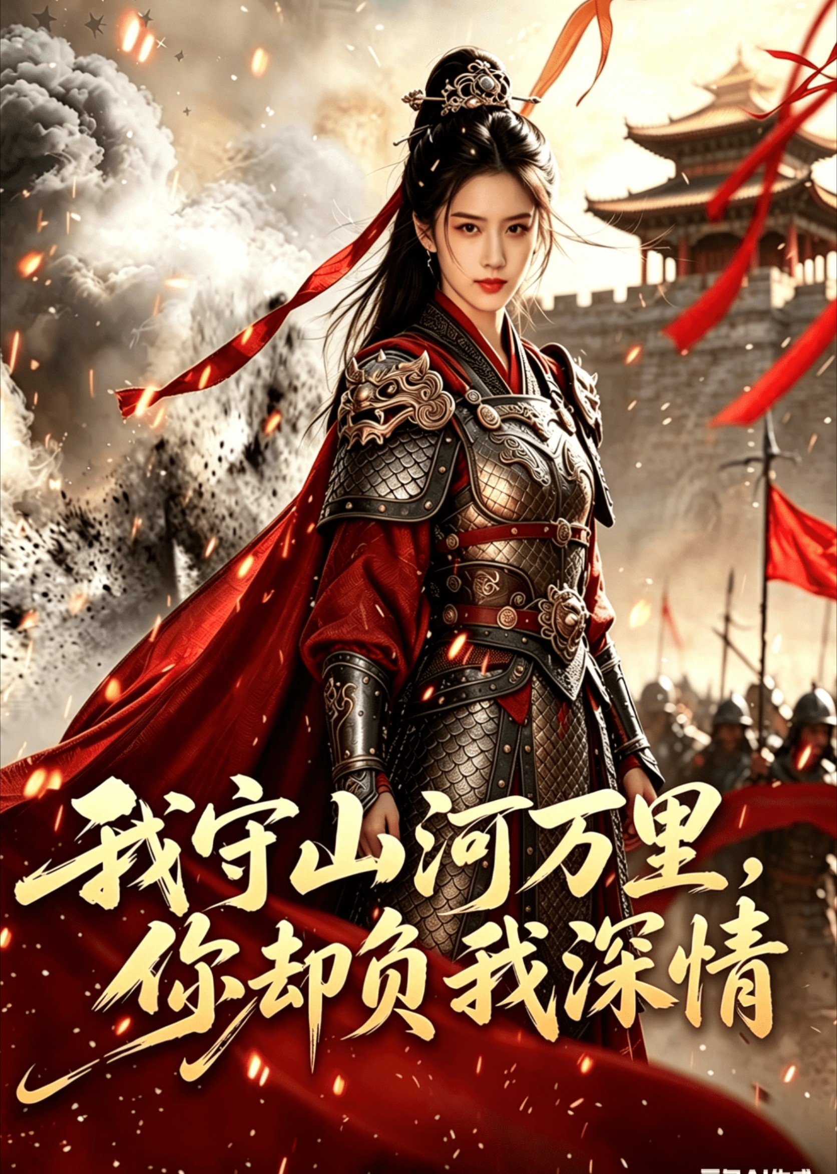 我守山河万里你却负我深情