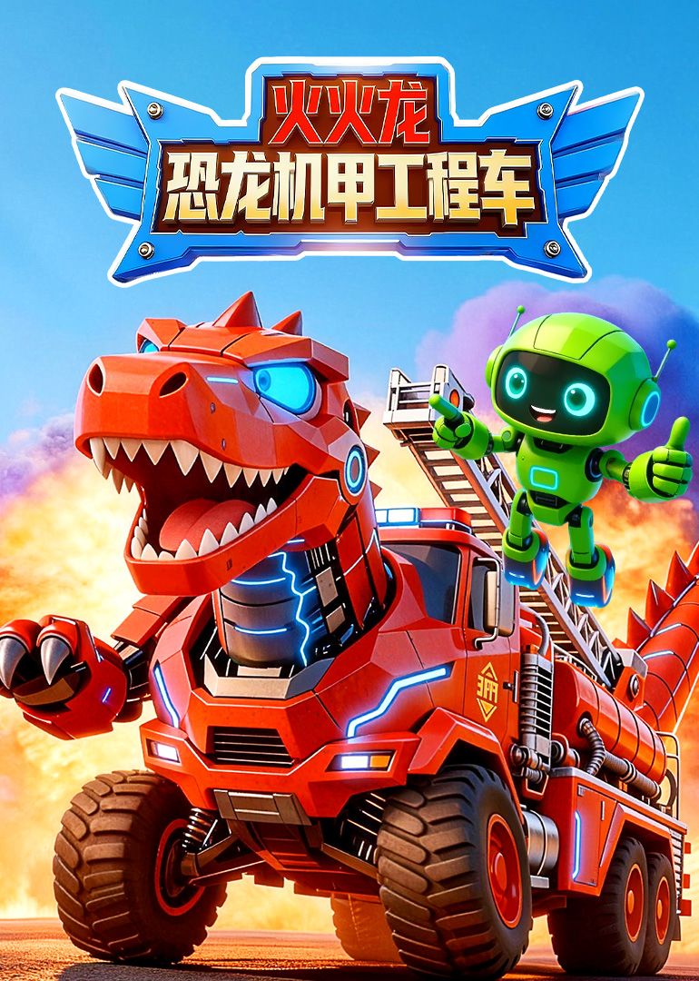 火火龙恐龙机甲工程车