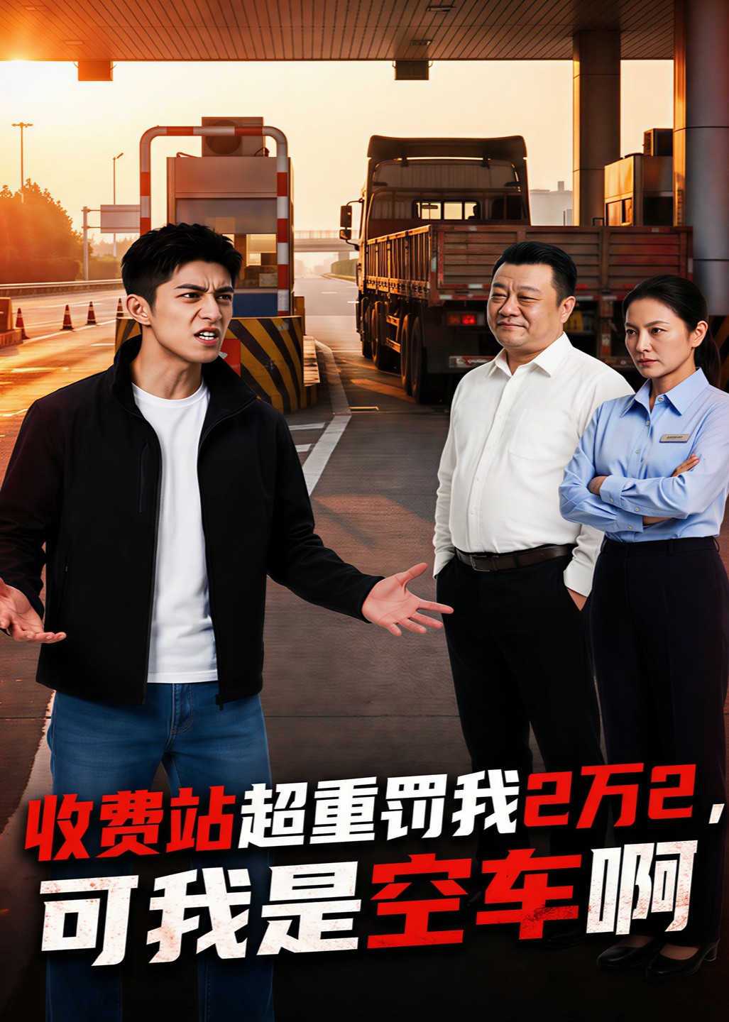 收费站超重罚我2万2可我是空车啊