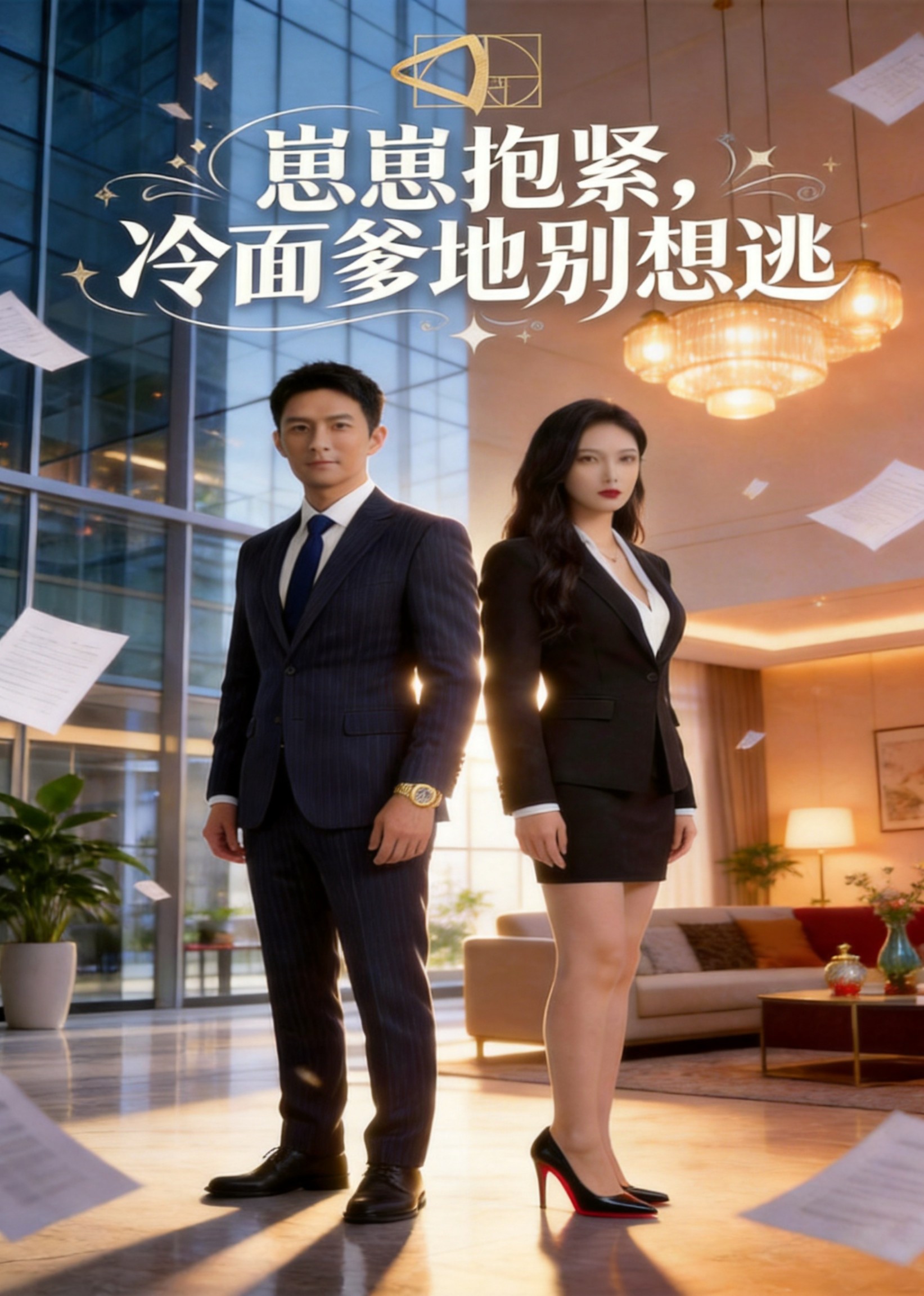 崽崽抱紧冷面爹地别想逃