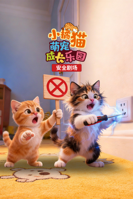 小橘猫萌宠成长乐园安全剧场