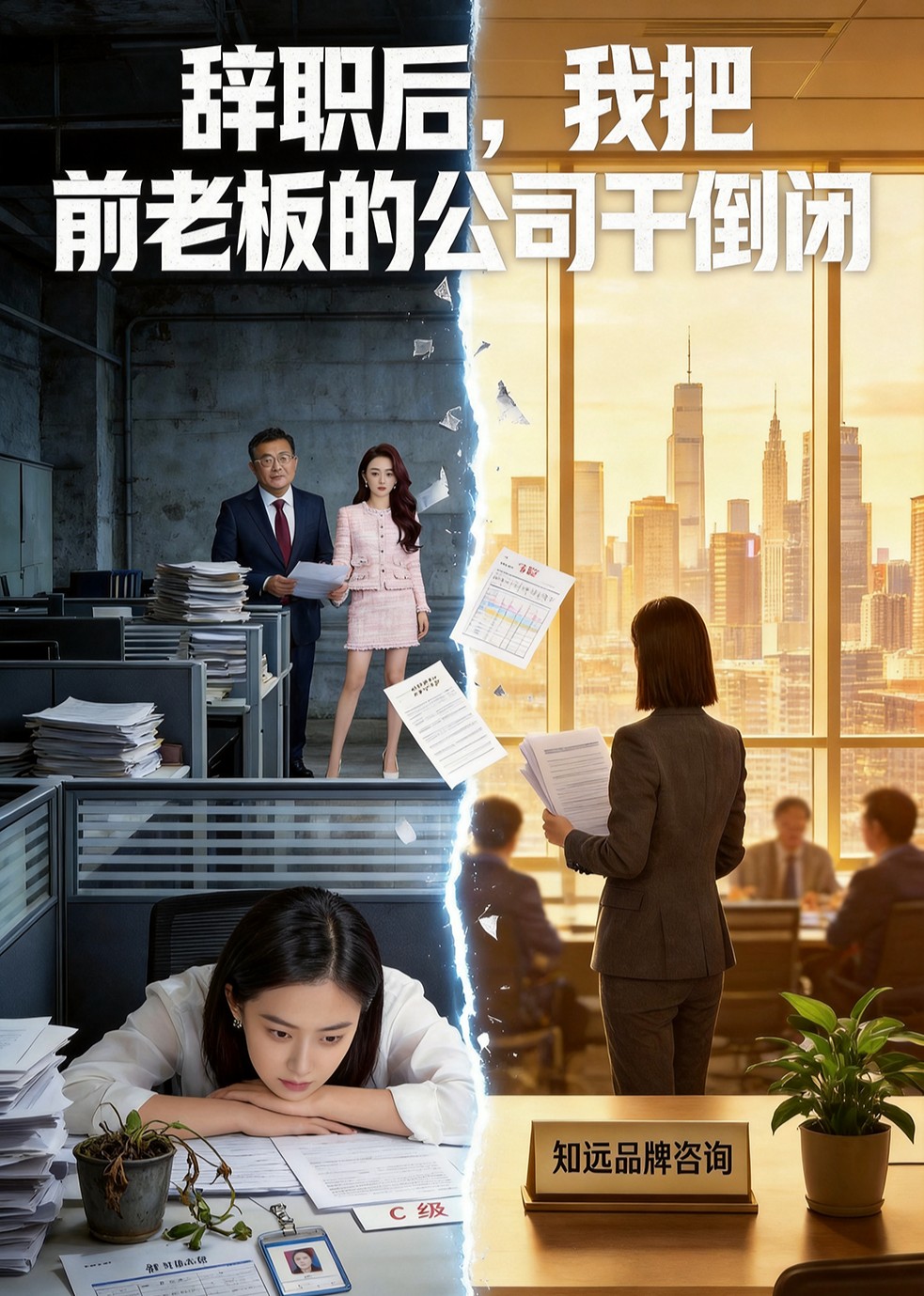 辞职后我把前老板的公司干倒闭了