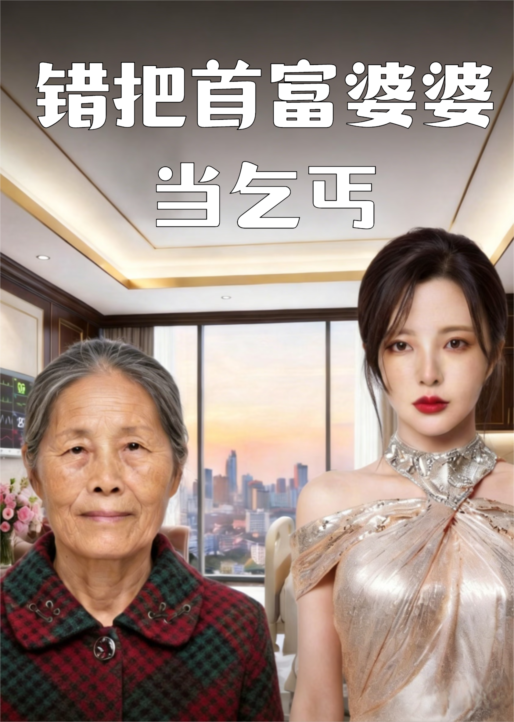 错把首富婆婆当乞丐