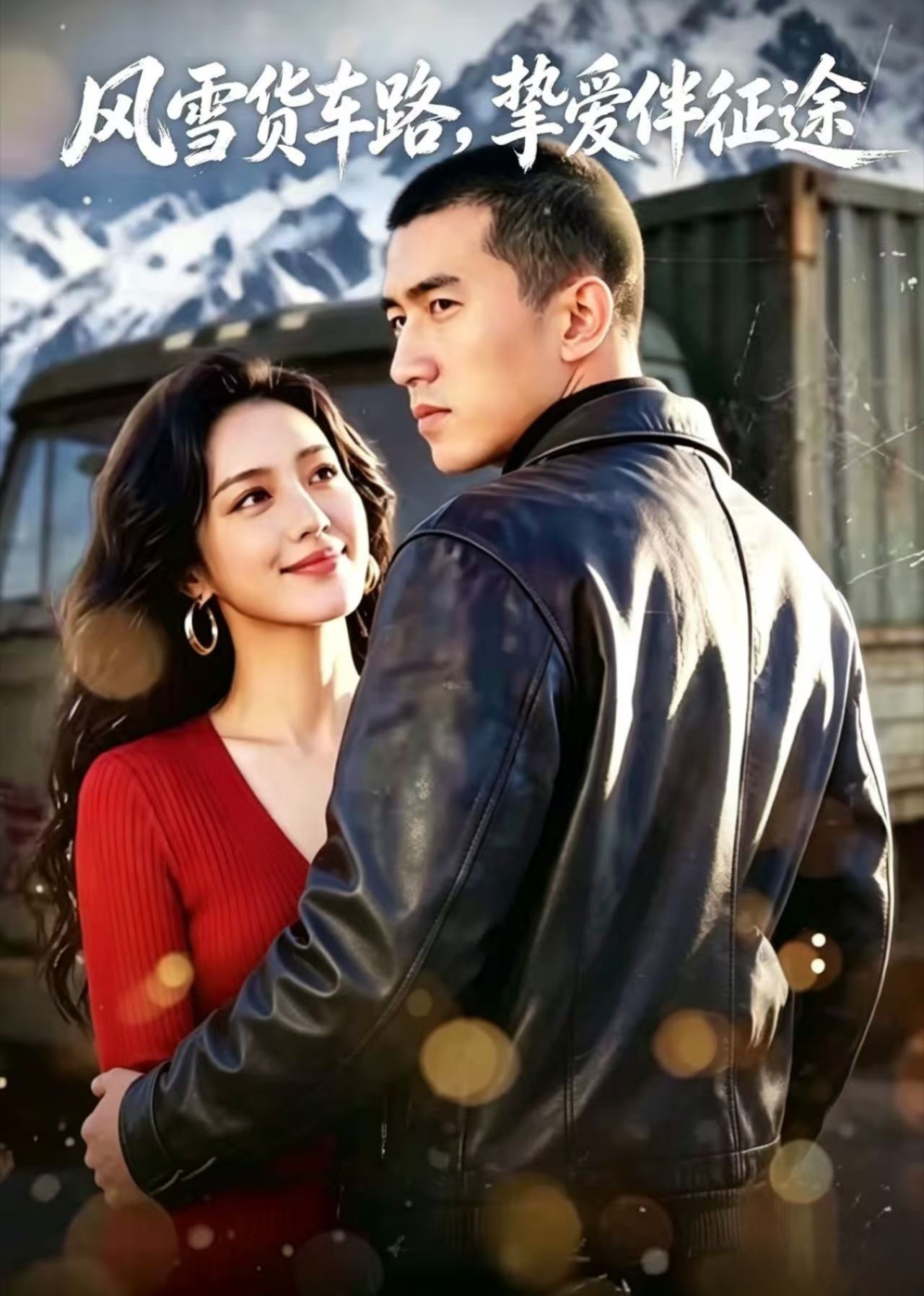 风雪货车路挚爱伴征途