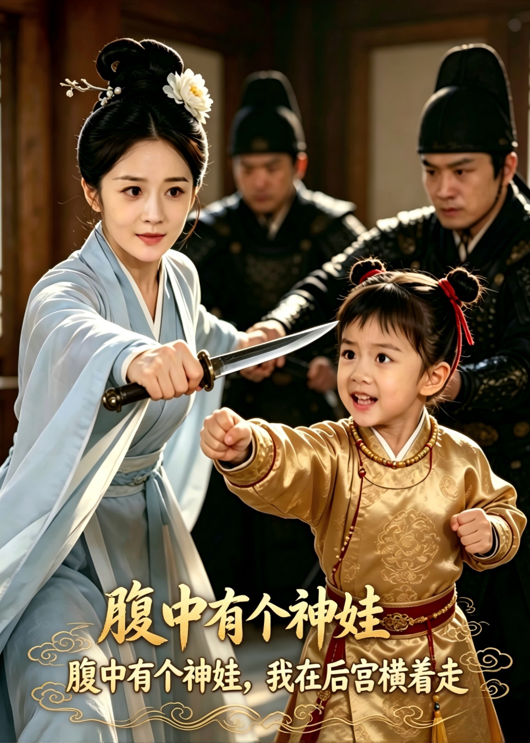 腹中有个神娃后宫横着走