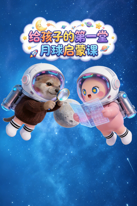 给孩子的第一堂月球启蒙课