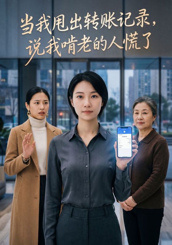 当我甩出转账记录说我啃老的人慌了