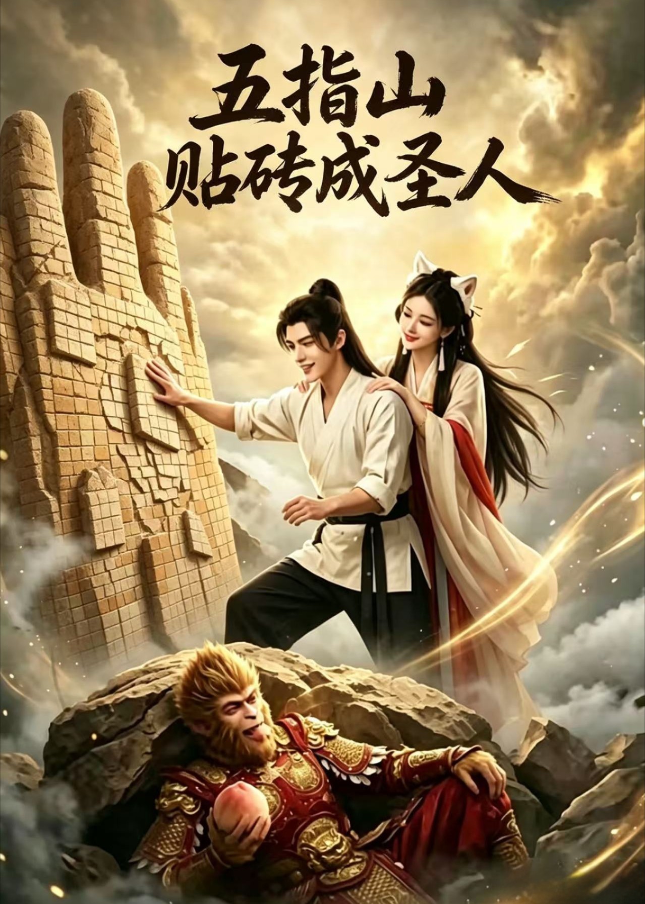 五指山贴砖成圣人