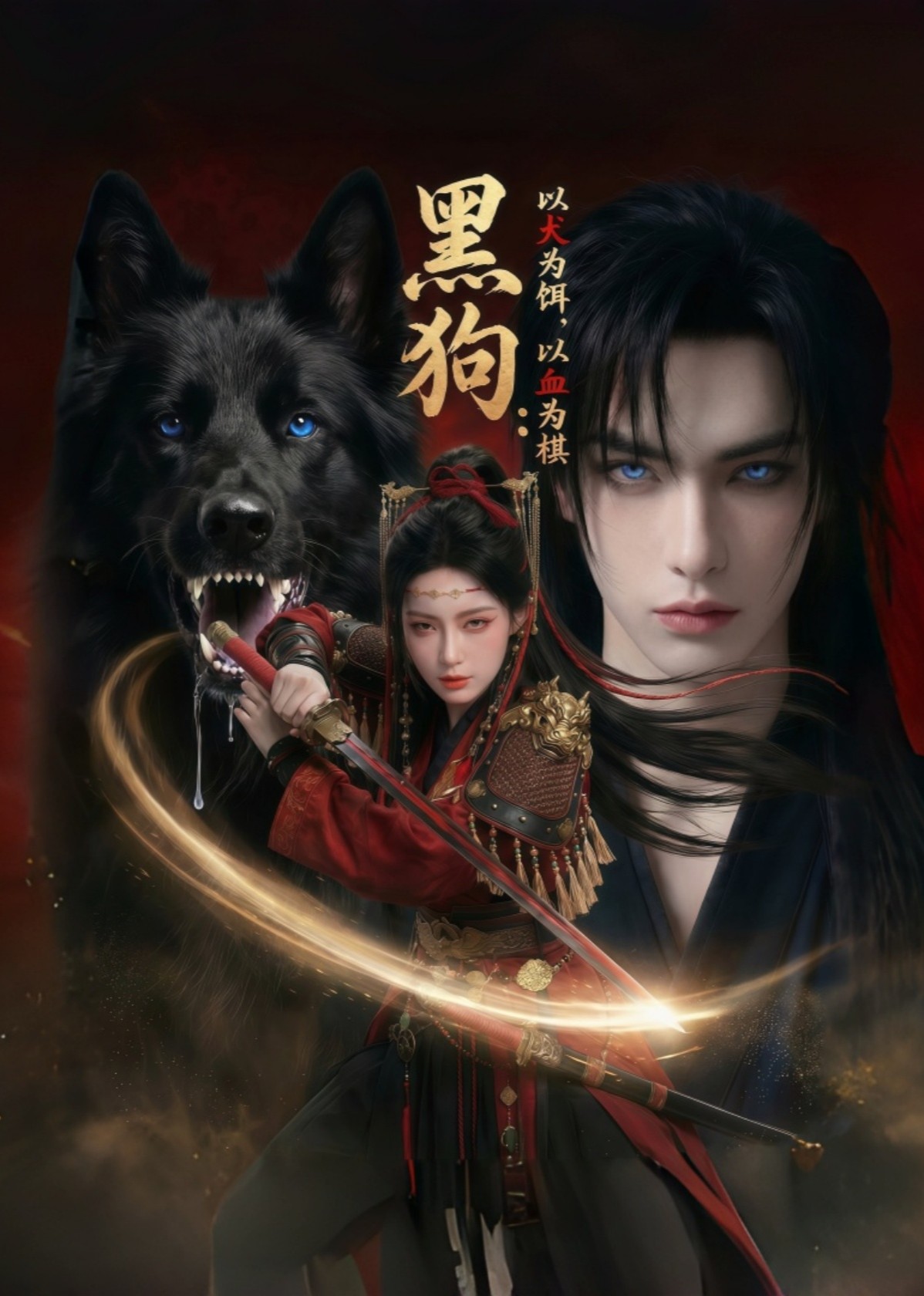 黑狗以犬为饵以血为棋