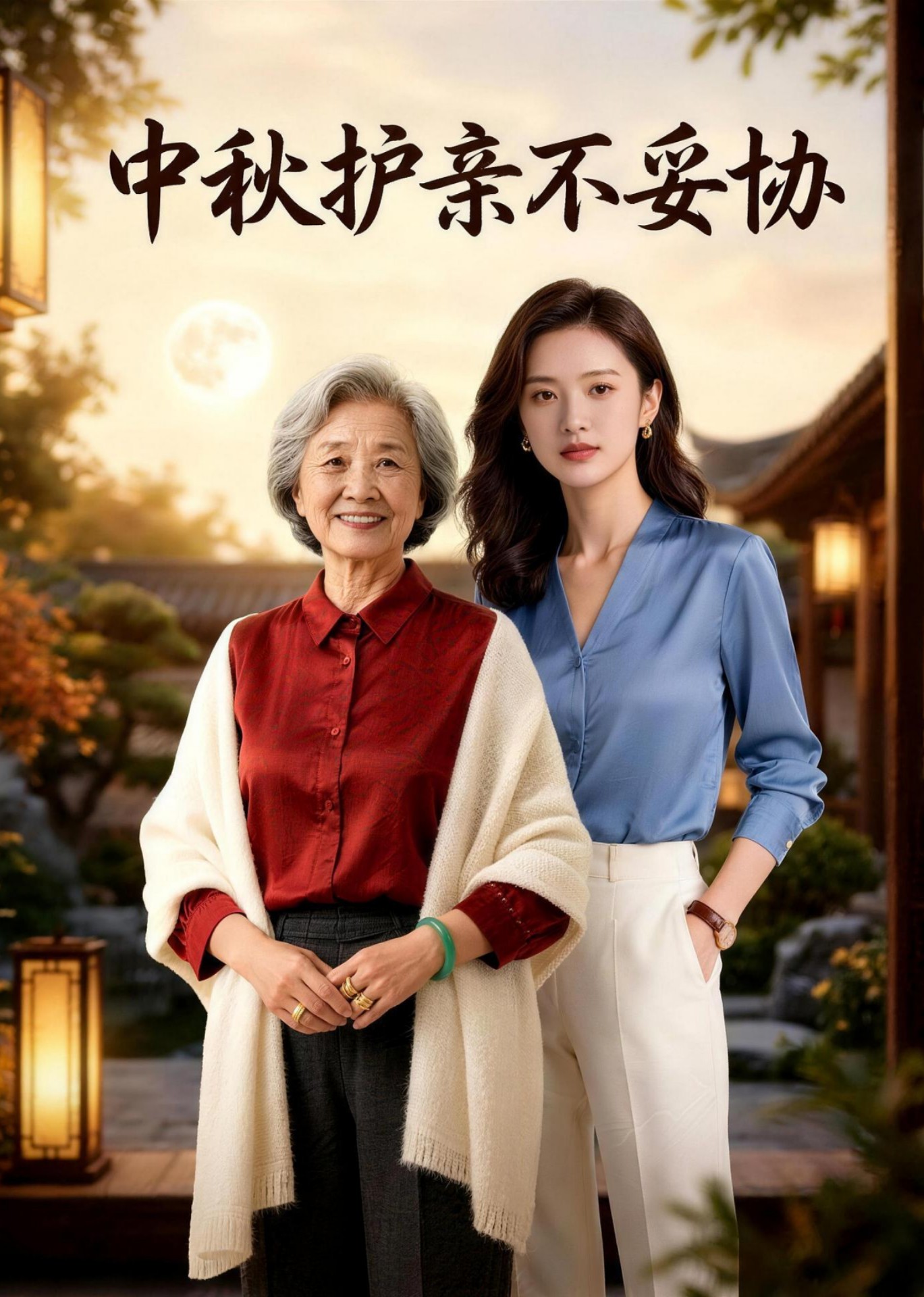 中秋护亲不妥协