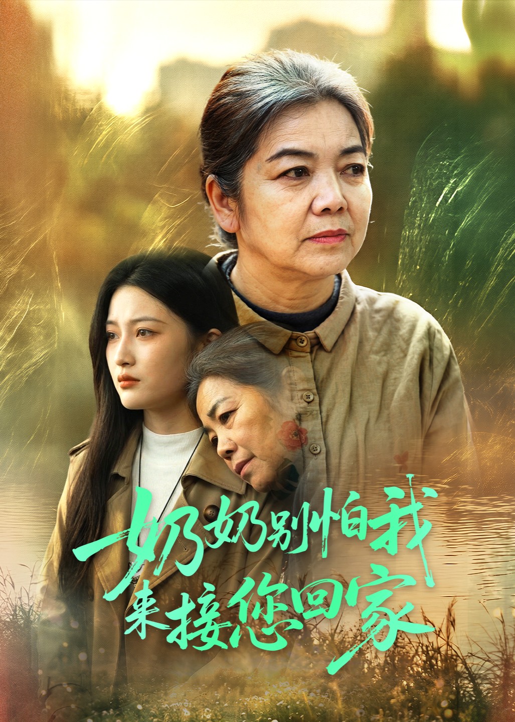 奶奶别怕我来接您回家