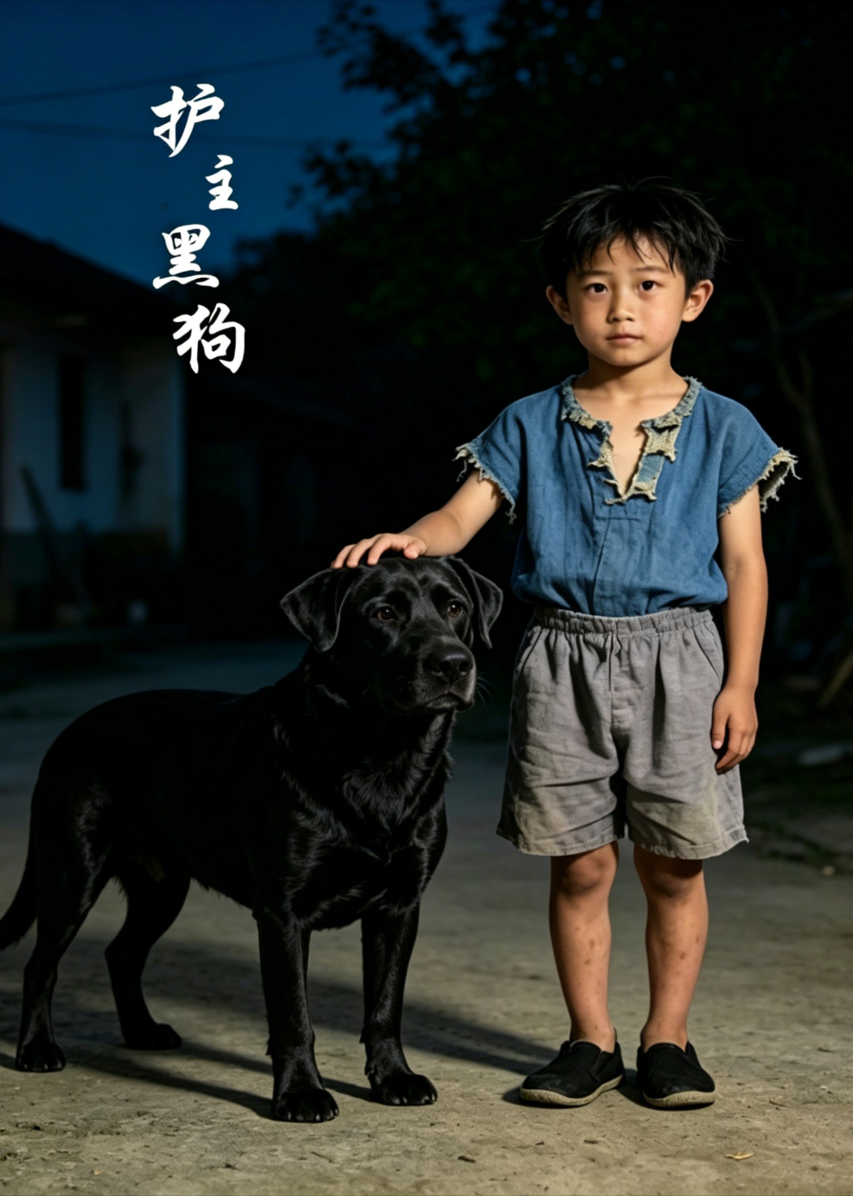 护主黑狗