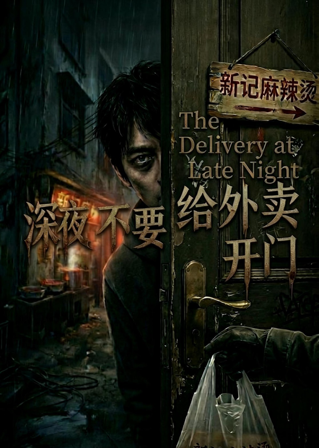 深夜不要给外卖开门