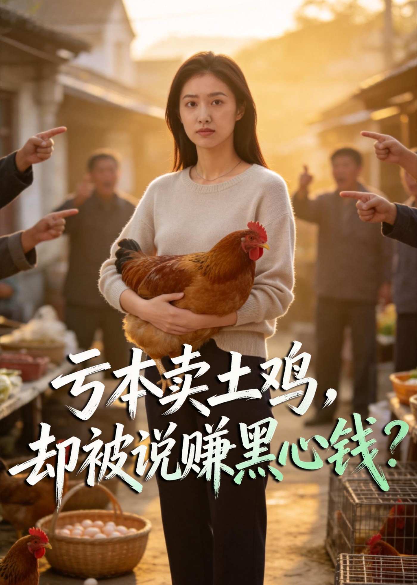 亏本卖土鸡却被说赚黑心钱