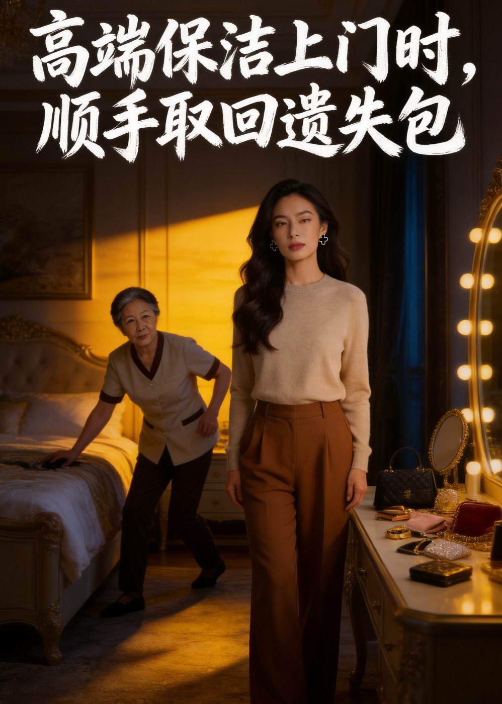 高端保洁上门时顺手取回遗失包
