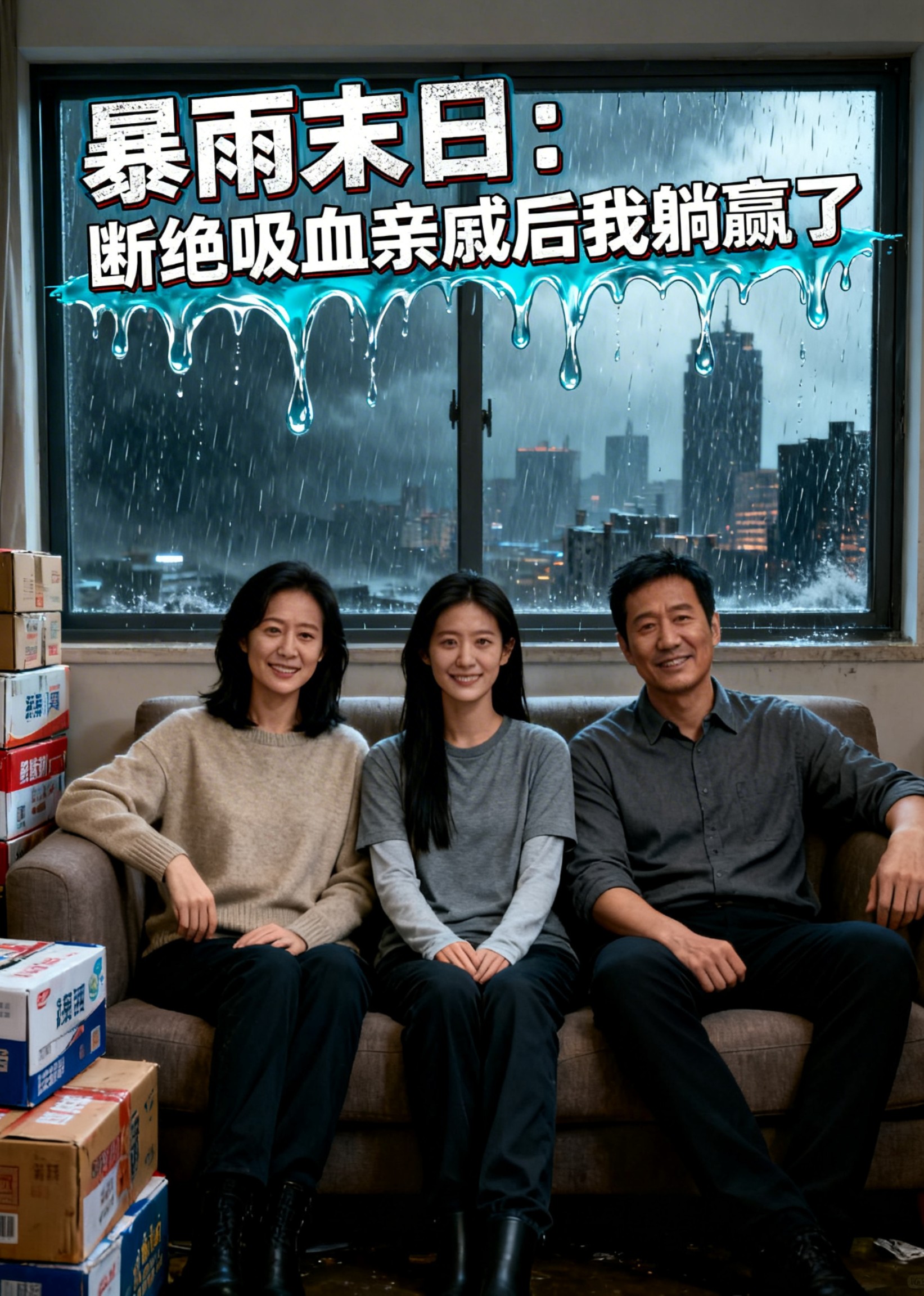 暴雨末日断绝吸血亲戚后我躺赢了