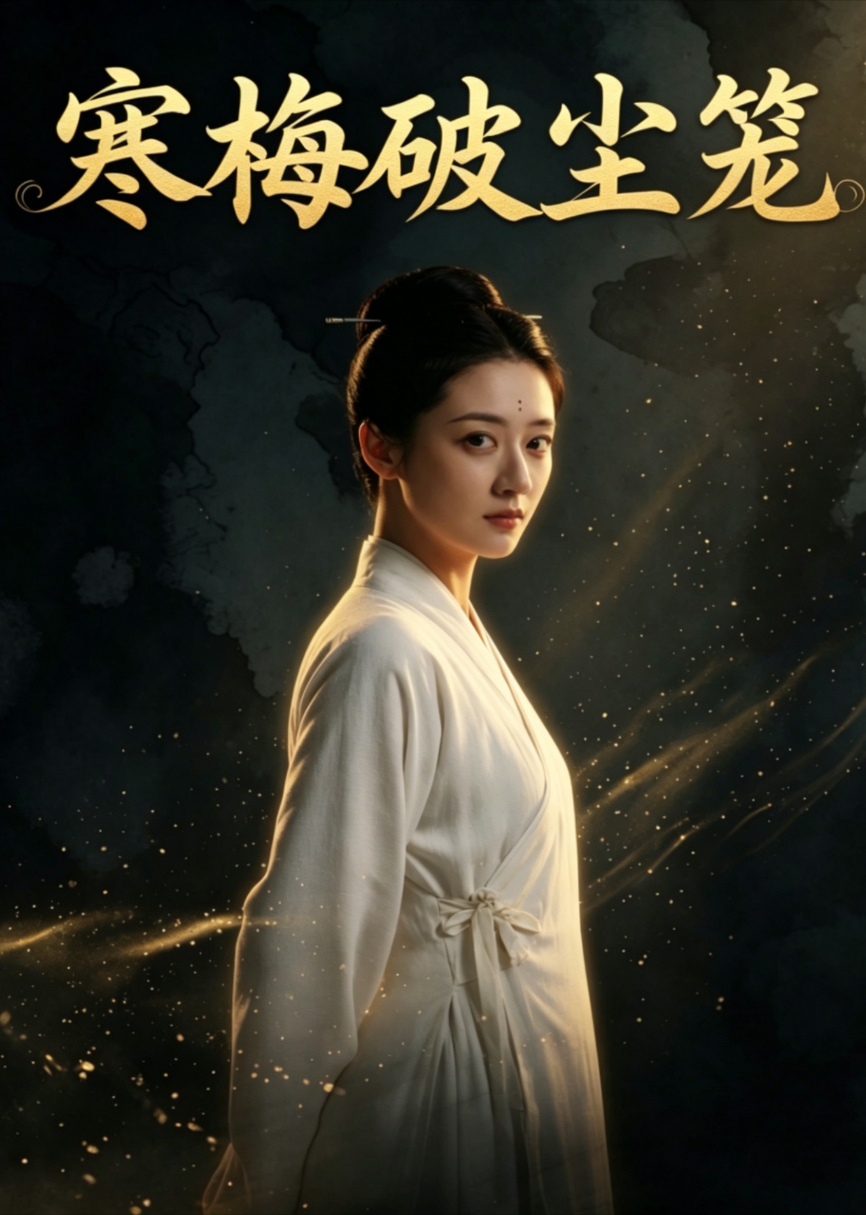 寒梅破尘笼