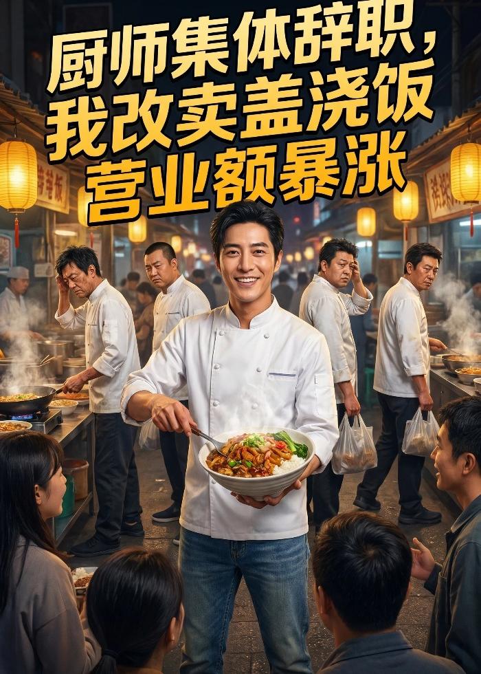 厨师集体辞职我改卖盖浇饭营业额暴涨