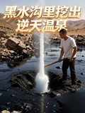 黑水沟里挖出逆天温泉