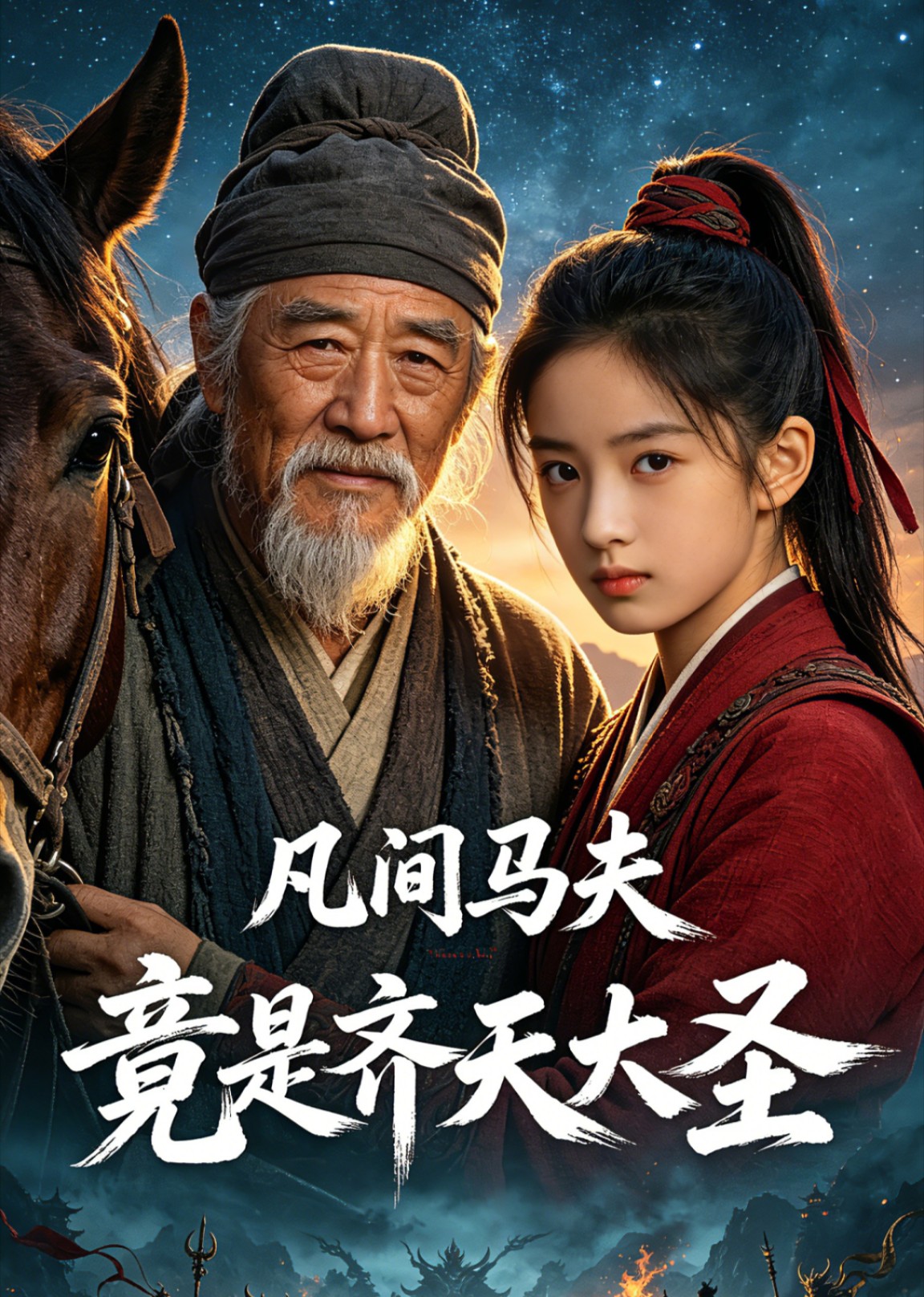 凡间马夫竟是齐天大圣