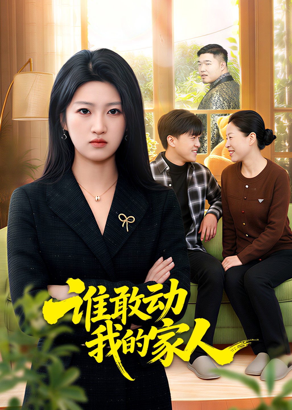 谁敢动我的家人