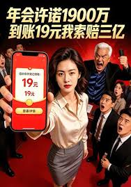 年会许诺一千九百万到账十九元我索赔三亿