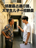 邻居霸占通行路大学生儿子一招翻盘