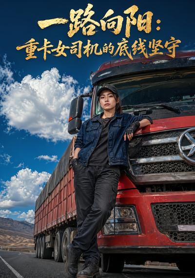 一路向阳重卡女司机的底线坚守